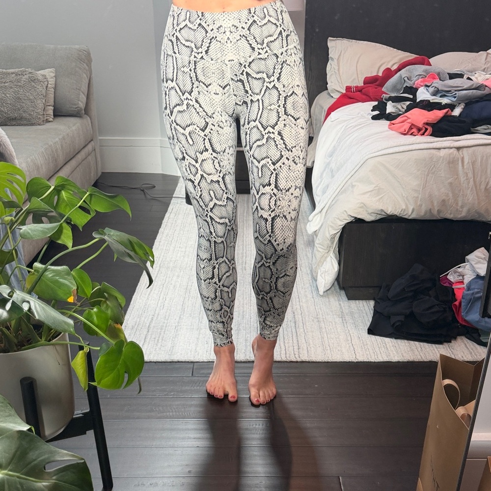 Varley Snake Print Leggings